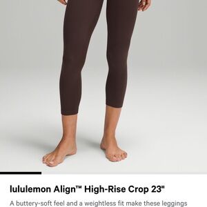 ALIGN HI RISE LEGGING ESPRESSO